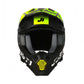 Just1 J22 Youth MX Helmet - Carbon Adrenaline Black/Yellow