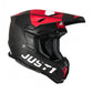 Just1 J22 Youth MX Helmet - Carbon Adrenaline Red