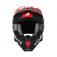 Just1 J22 Youth MX Helmet - Carbon Adrenaline Red