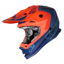 Load image into Gallery viewer, Just1 J32 Youth MX Helmet - Vertigo Blue/Orange