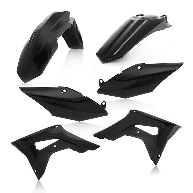 Acerbis Plastic Kit - Honda CRF450R 17-18 - Black