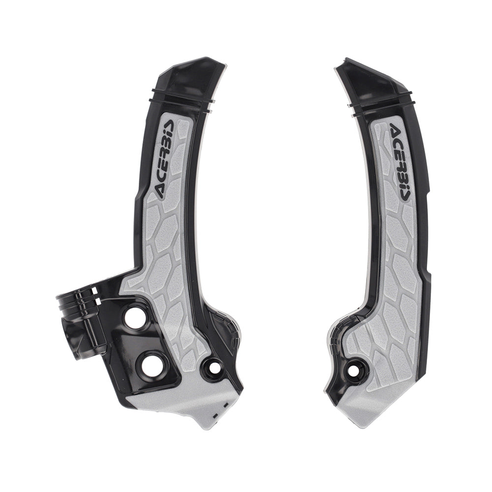 Acerbis X-Grip Frame Guards - Husqvarna TC/FC 25-26 - Grey/Black