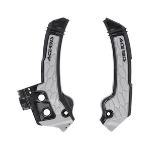 Acerbis X-Grip Frame Guards - Husqvarna TC/FC 25-26 - Grey/Black
