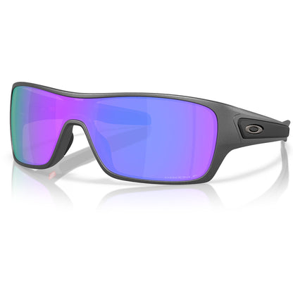 Oakley Turbine Rotor Sunglasses – Matte Steel – Prizm Violet Polarized Lens