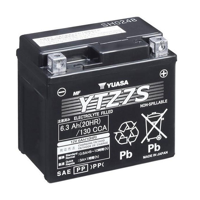 Yuasa YTZ7S Factory Sealed Battery – 130cca