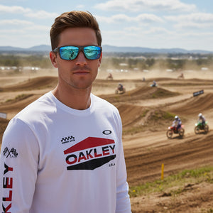 Oakley Motocross LS Shirt – White