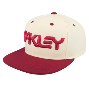 Oakley Mark III Hat – Arctic White/Iron Red