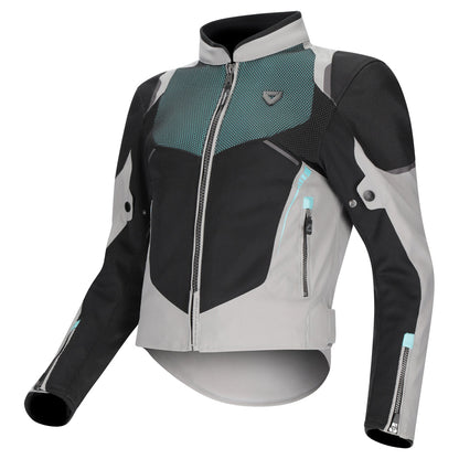 DriRider Air-Ride Pro Womens Jacket – Grey/Black/Teal