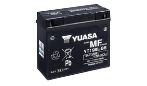 Yuasa YT19BL-BS Factory Sealed Battery – 170cca