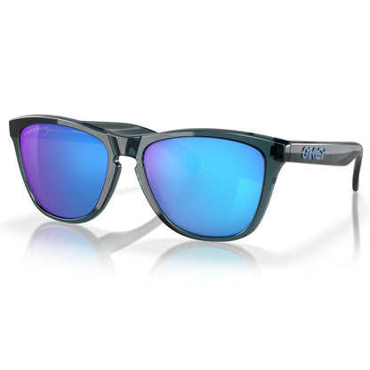 Oakley Frogskins Sunglasses – Crystal Black – Prizm Sapphire Polarized Lens