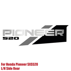 Honda Pioneer SXS520 Sticker L/H Side Rear