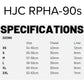 HJC i91 Flip Front Helmet - Bina MC3H