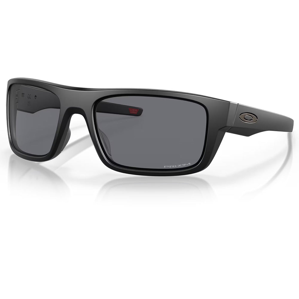 Oakley Drop Point Sunglasses – Matte Black – Prizm Grey Lens