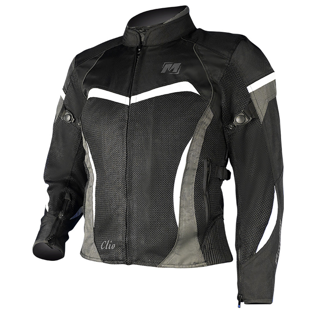 Motodry Clio Mesh Ladies Jacket - Black / White