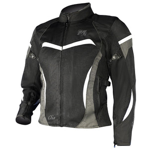 Motodry Clio Mesh Ladies Jacket - Black / White