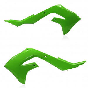 Acerbis Radiator Shrouds - Kawasaki KXF 19-24 - Green