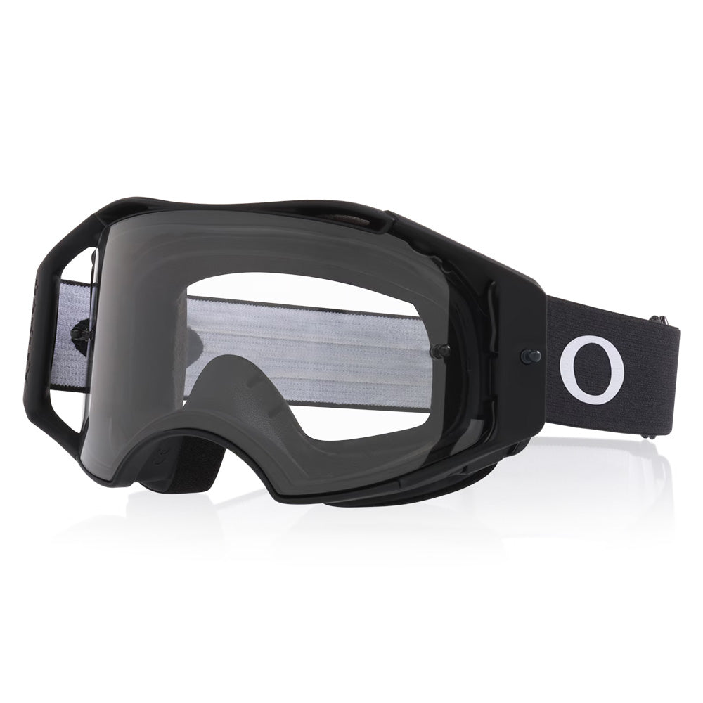 Oakley Airbrake Lite MX Goggle – Matte Black – Clear Lens
