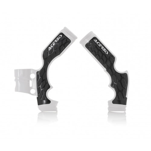 Acerbis X-Grip Frame Guards - GasGas Husqvarna KTM 65 14-23 - White/Black