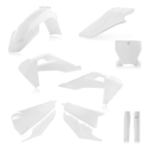Acerbis Full Plastic Kit - Husqvarna FC/TC 19-22 - White