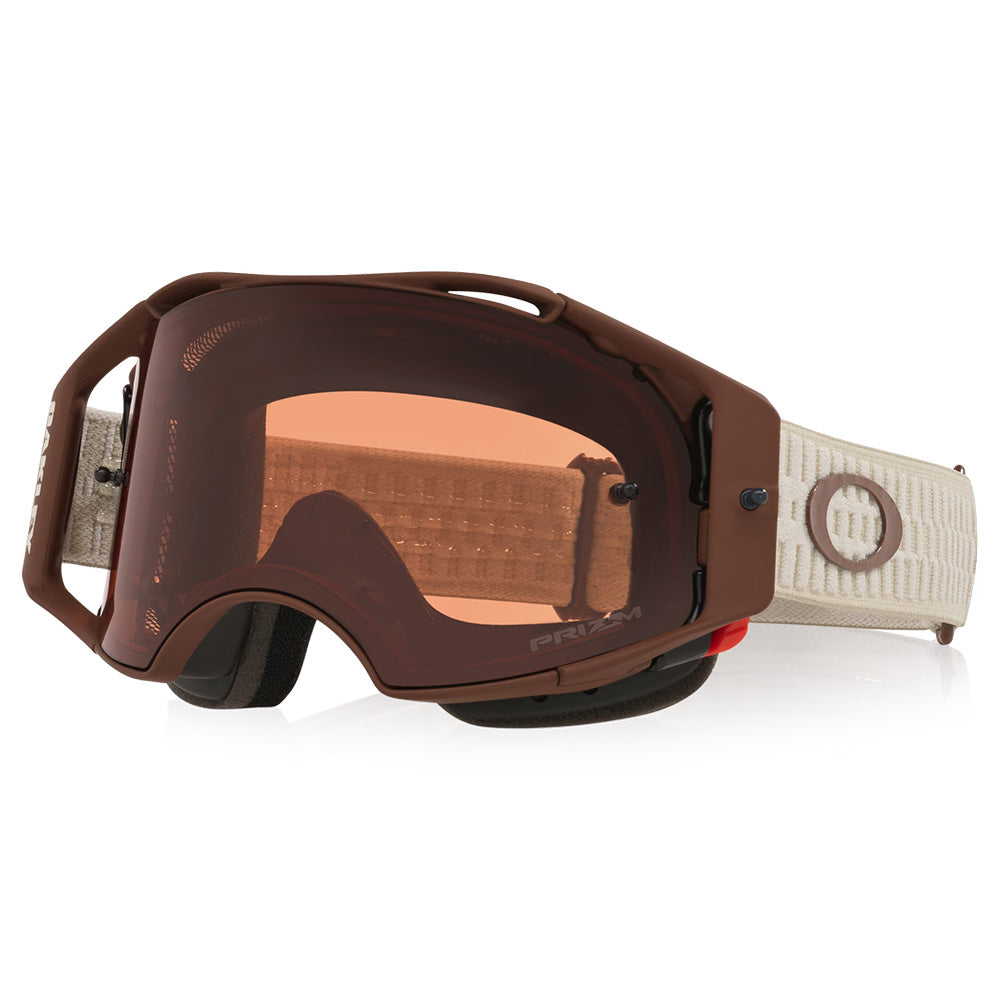 Oakley Airbrake MTB Goggles - Sand Mist - Prizm Bronze Lens