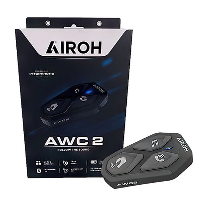 Airoh AWC2 Bluetooth Intercom – Single