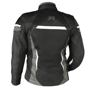 Motodry Clio Mesh Ladies Jacket - Black / White
