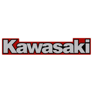 Kawasaki Side Logo Red/Black Sticker