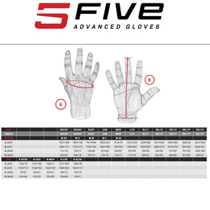 Five WFX2 Evo GTX Gloves - Waterproof - Black