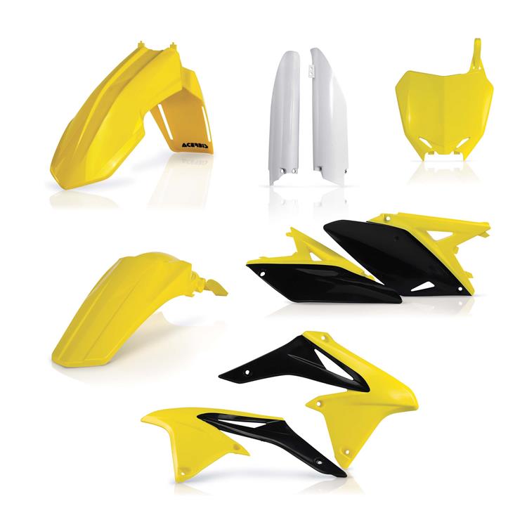 Acerbis Full Plastic Kit - Suzuki RM-Z 250 10-18 - 2017 OEM