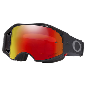 Oakley Airbrake MTB Goggles - Black/Gunmetal - Prizm Trail Torch lens