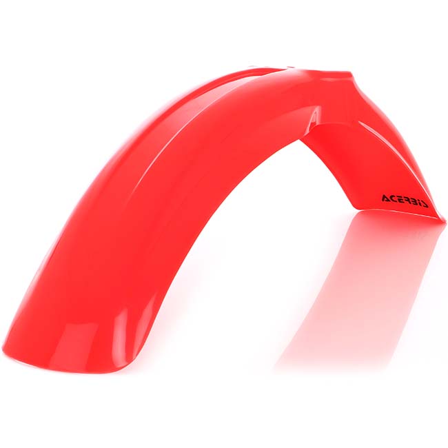 Acerbis Front Mud Guard - Honda CR125-500 95-99 - Red