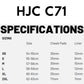 HJC C71 Helmet - Morix MC21