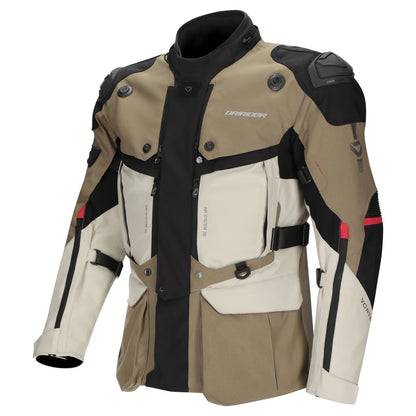 DriRider Vortex Adventure 3 Jacket – Khaki/Stone/Black