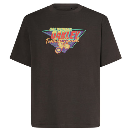 Oakley Retro 8-Bit T-Shirt – Shadow Black