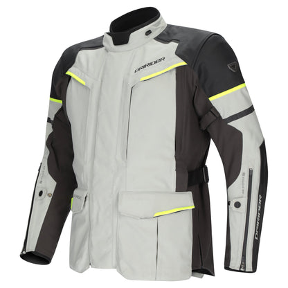 DriRider Nordic Evolution Jacket – Light Grey/Hi-Vis