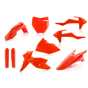Acerbis Full Plastic Kit - KTM SX/SXF 16-18 - Orange