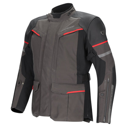 DriRider Nordic Evolution Jacket – Dark Grey/Red