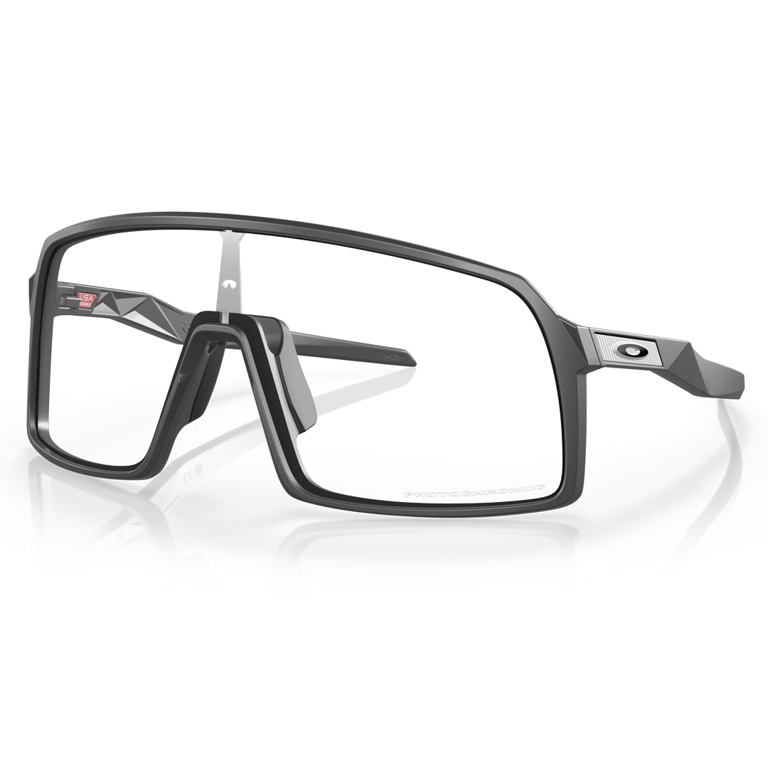 Oakley Sutro Sunglasses – Matte Carbon – Iridium Photochromic Lens