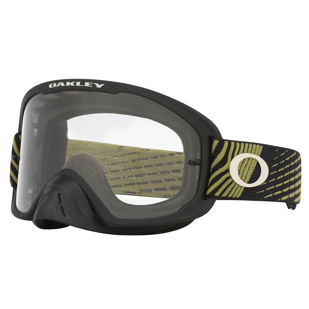 Oakley O-Frame 2.0 Pro Adult MX Goggles - Rigid Green - Clear Lens