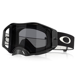 Oakley Airbrake Lite MX Goggle – Matte Black – Dark Grey Lens