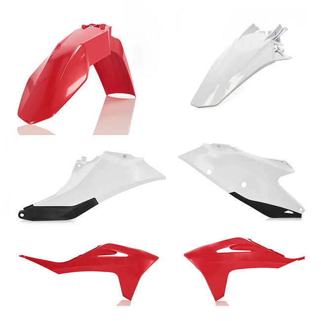 Acerbis Plastic Kit - GasGas 125-450 2021 - Red/White