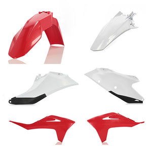 Acerbis Plastic Kit - GasGas 125-450 2021 - Red/White