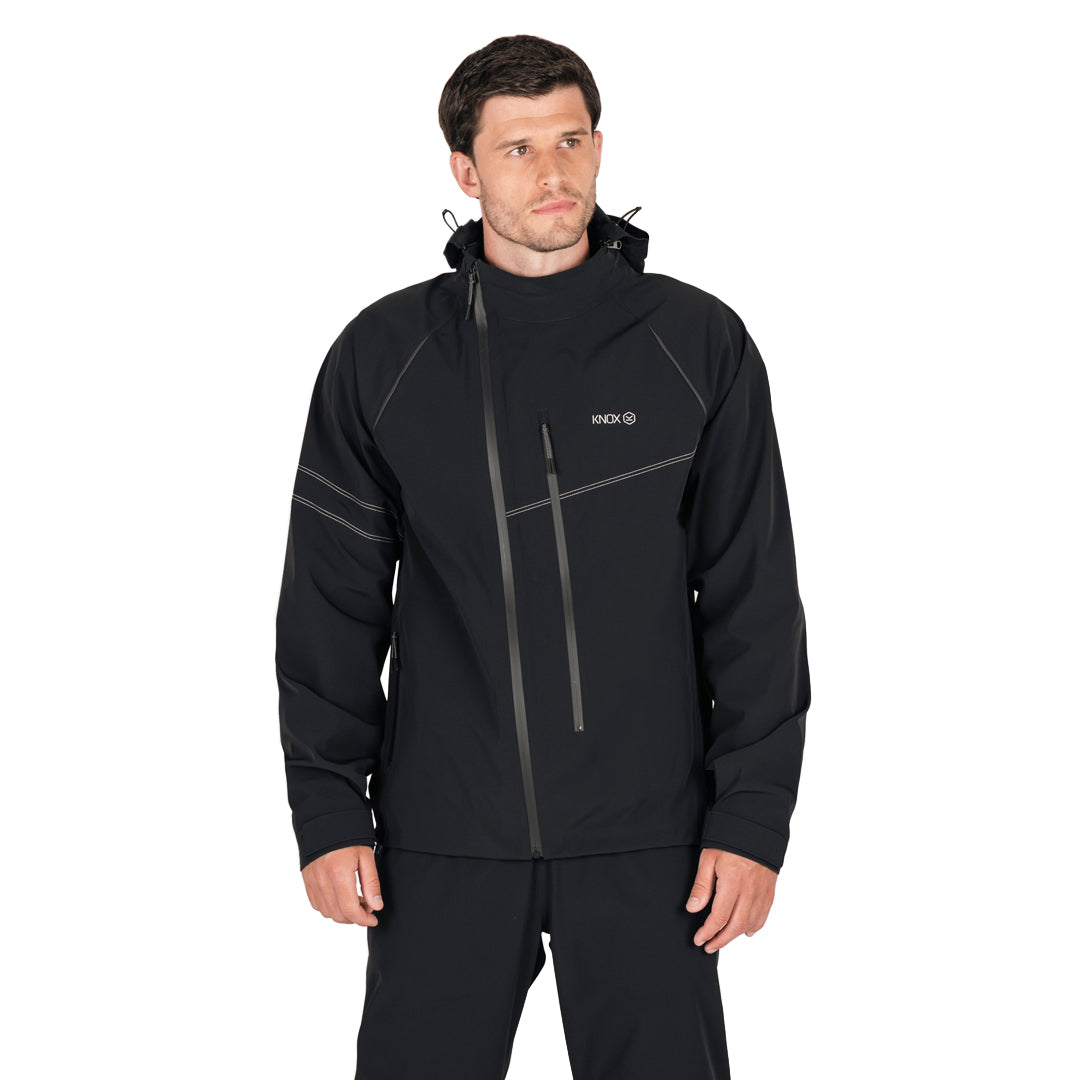 Knox Impass Waterproof Shell Jacket – Black