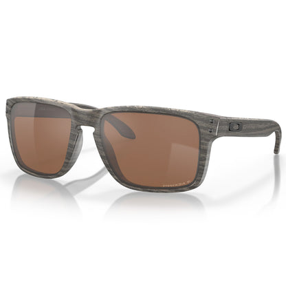 Oakley Holbrook XL Sunglasses – Woodgrain – Prizm Tungsten Polarized Lens