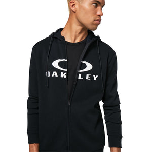 Oakley Bark FZ Hoodie 2.0 – Black/White