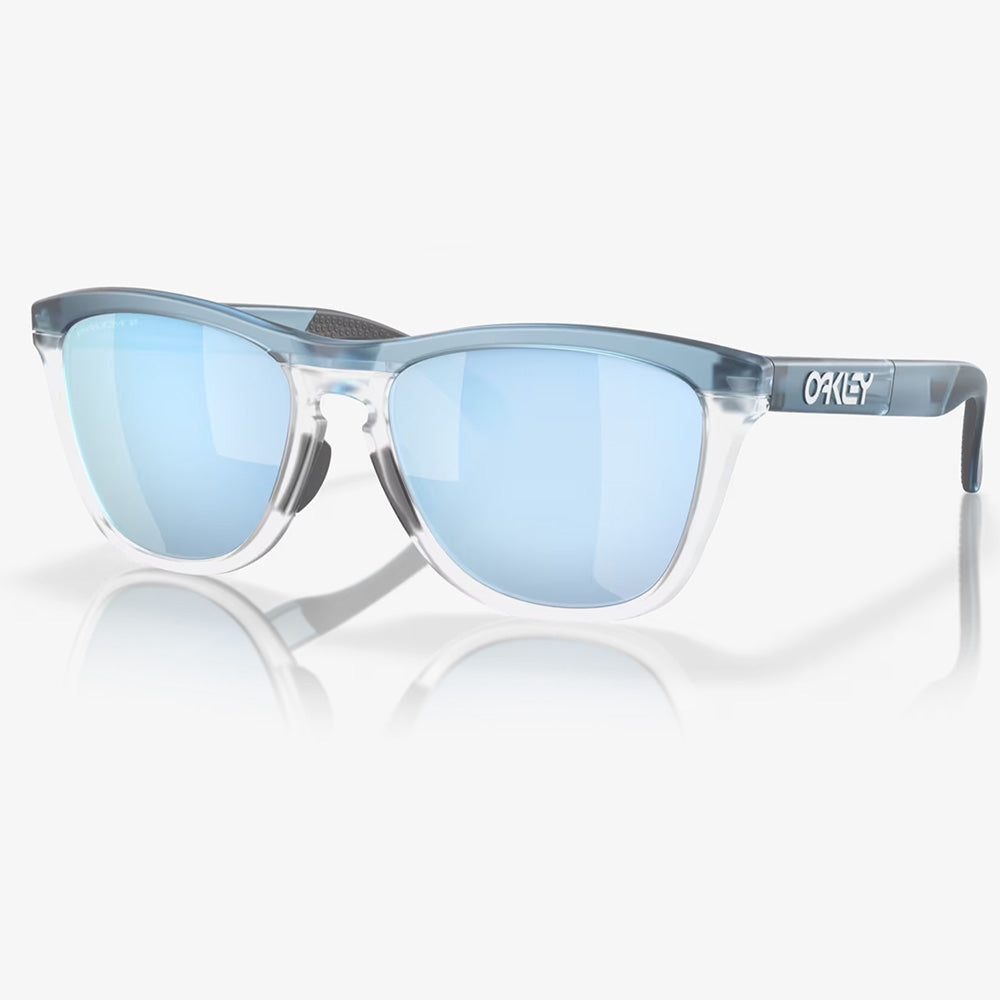 Oakley Frogskins LBF Sunglasses – Matte Stonewash – Prizm Deep Water Lens