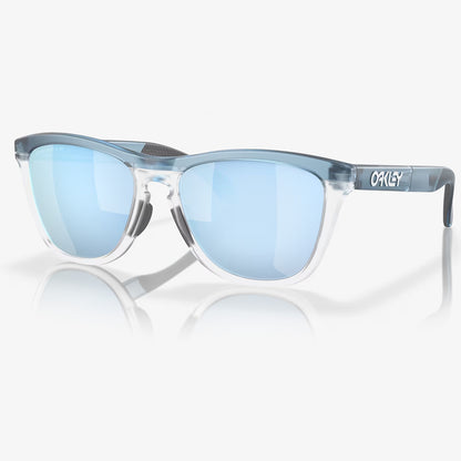 Oakley Frogskins LBF Sunglasses – Matte Stonewash – Prizm Deep Water Lens