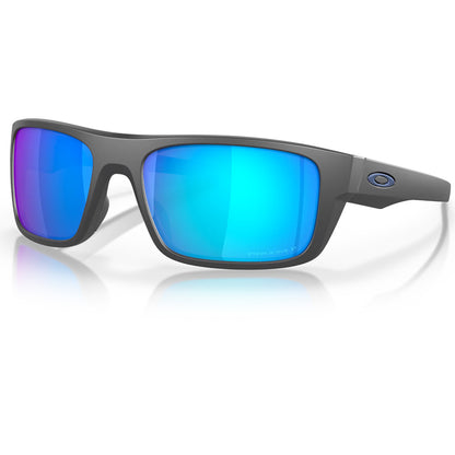 Oakley Drop Point Sunglasses – Matte Dark Grey – Prizm Sapphire Lens