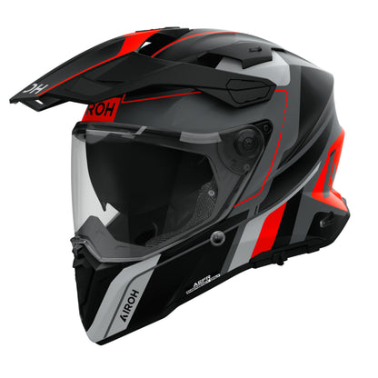 Airoh Commander 2 Adventure Helmet - Skip Matte Orange