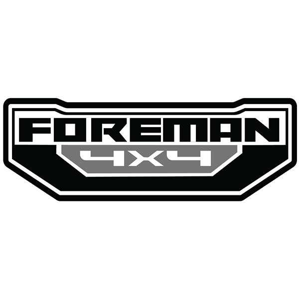Honda TRX420 Foreman 4x4 Sticker Front Centre